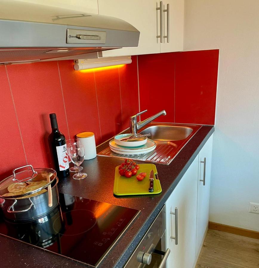 Studio Bahnhof Spiez Appartement Buitenkant foto